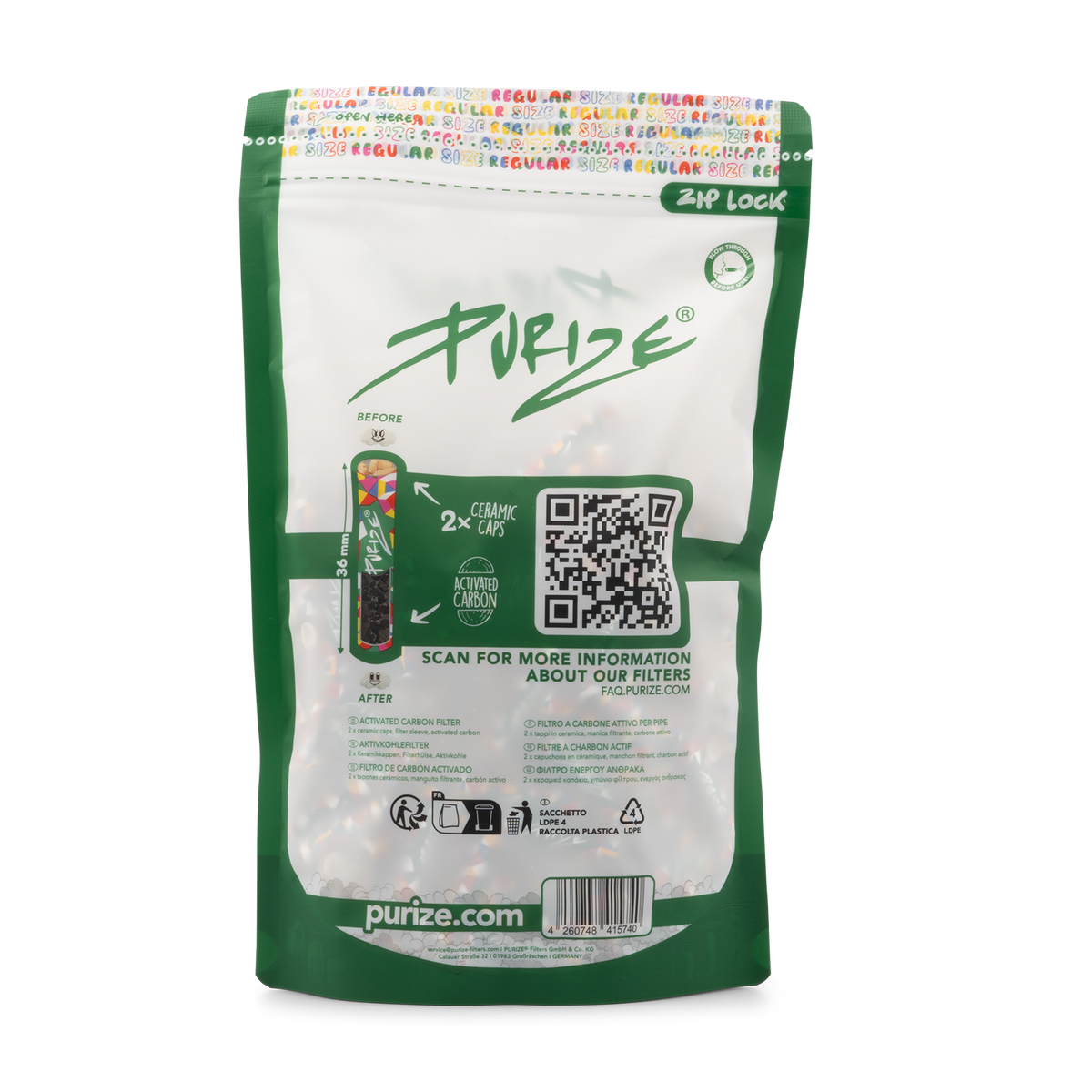 250 PURIZE® Regular Size