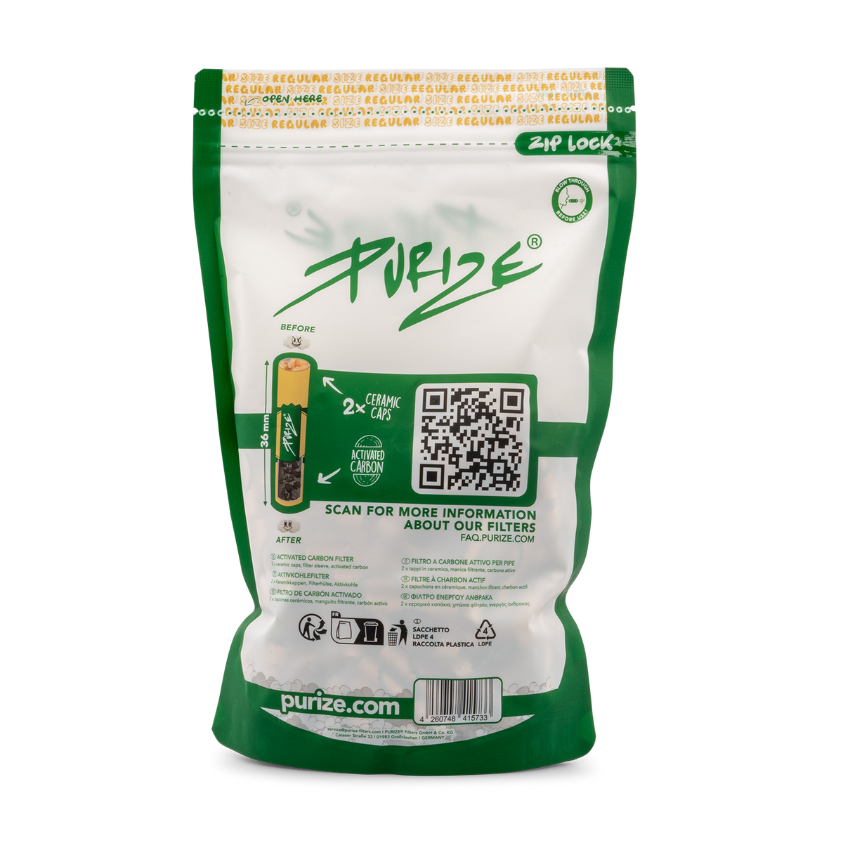 250 PURIZE® Regular Size