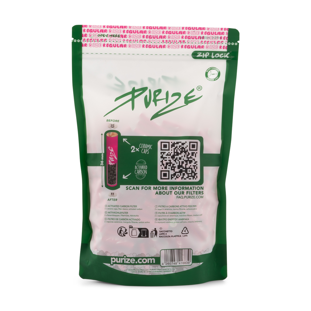 250 PURIZE® Regular Size