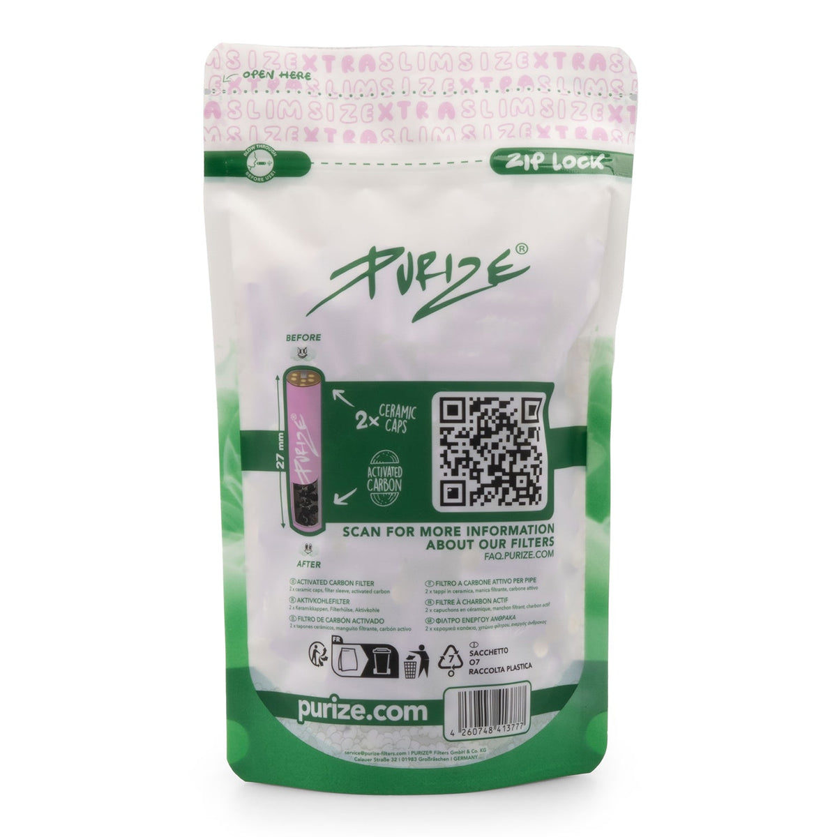 250 PURIZE® XTRA Slim Size