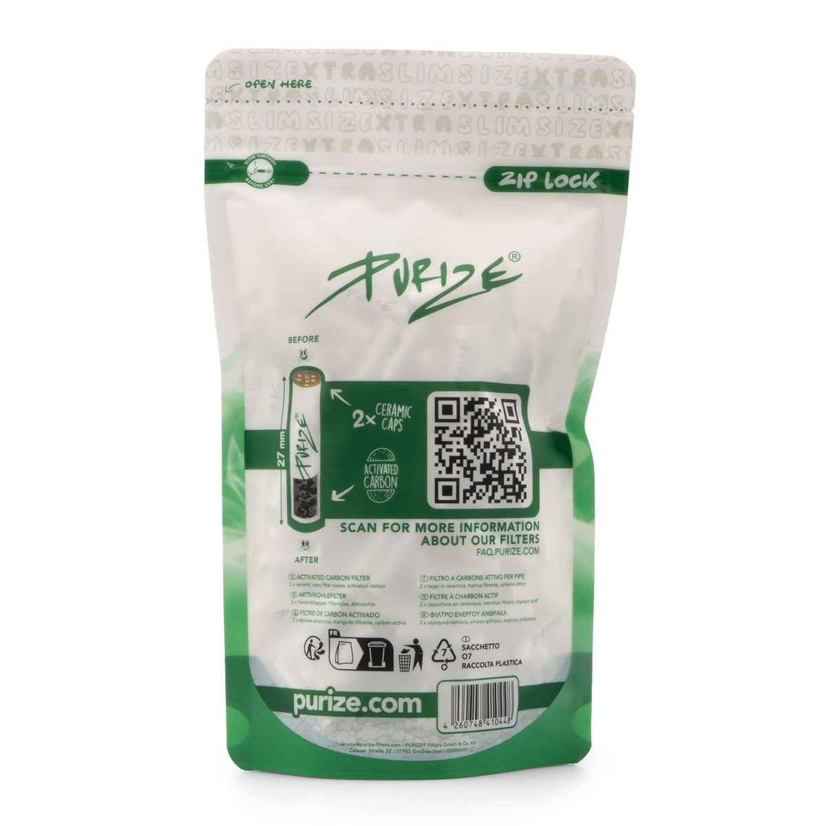 250 PURIZE® XTRA Slim Size